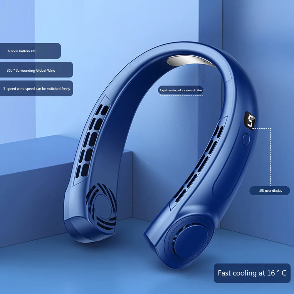 USB Hanging Neck Fan