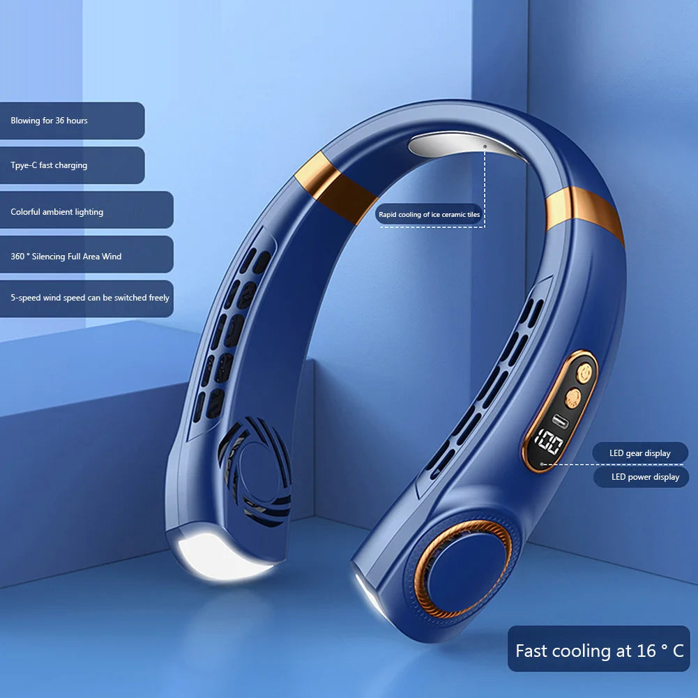 USB Hanging Neck Fan