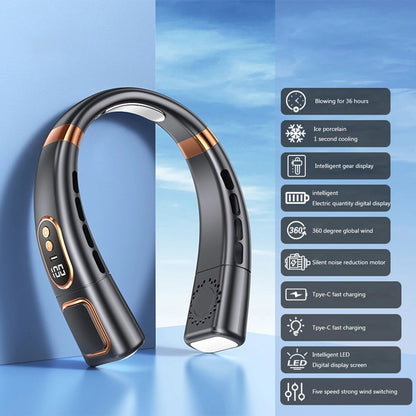 USB Hanging Neck Fan