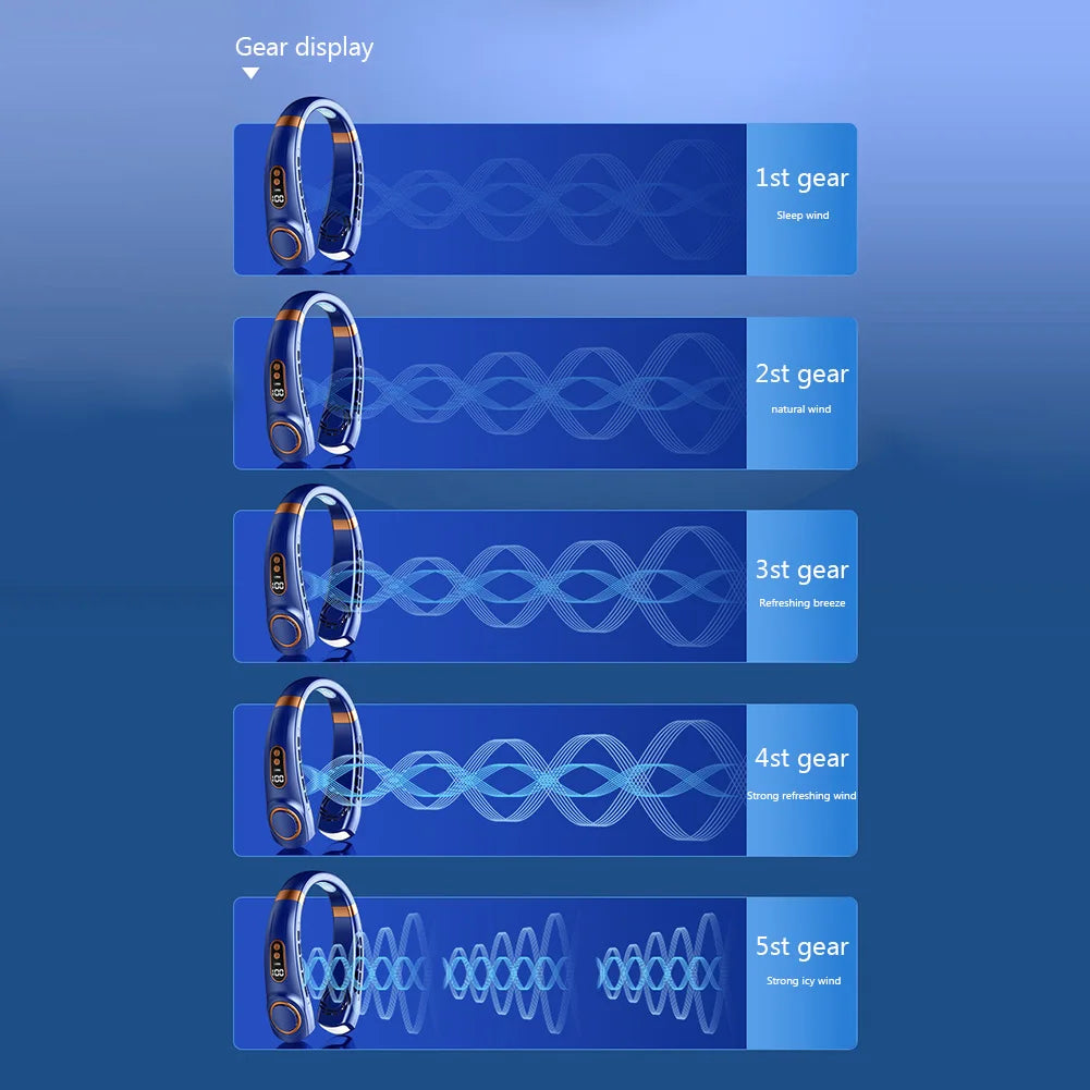 USB Hanging Neck Fan