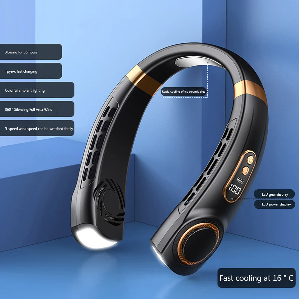 USB Hanging Neck Fan
