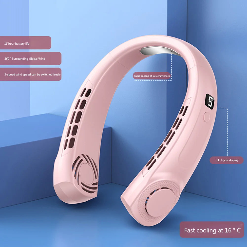 USB Hanging Neck Fan