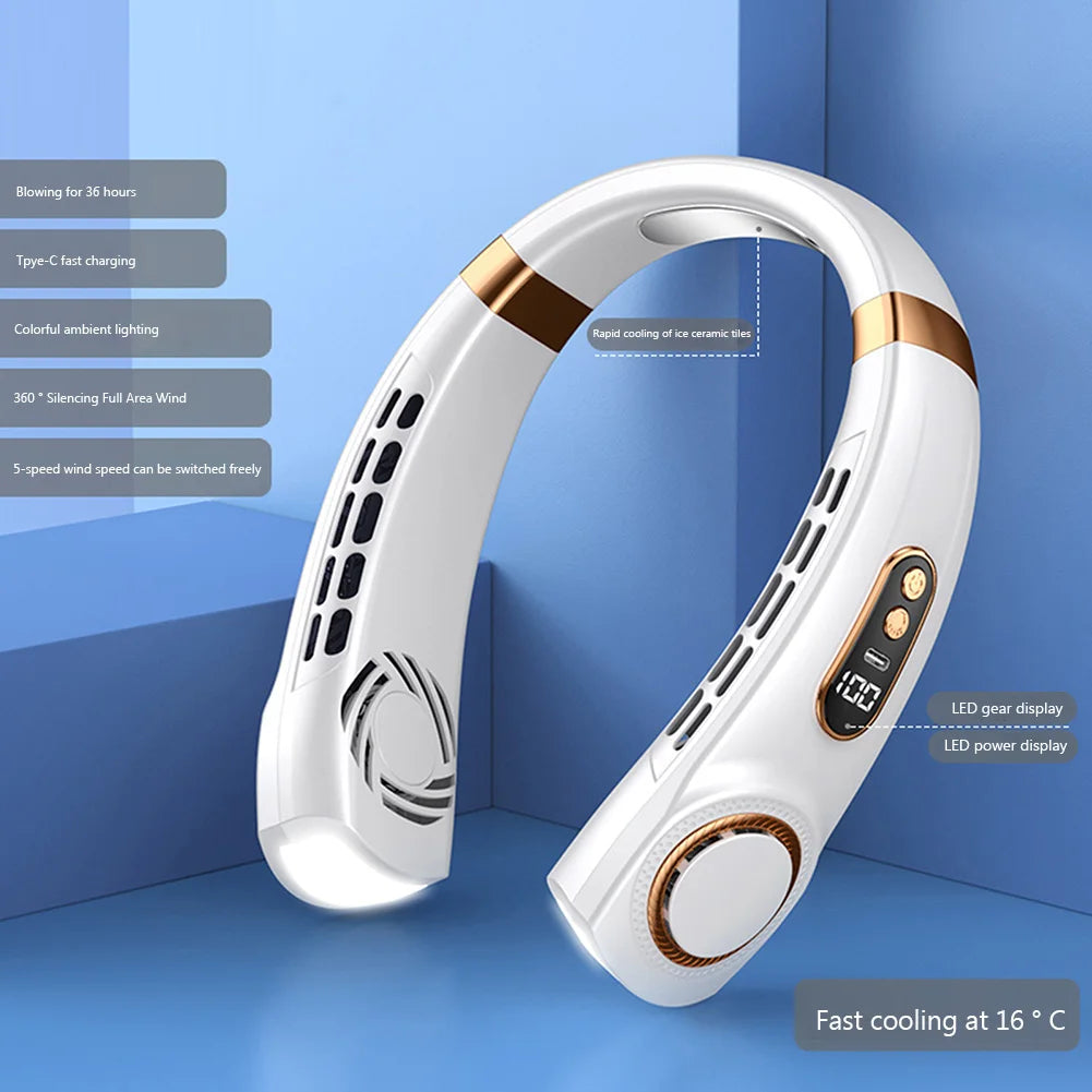 USB Hanging Neck Fan