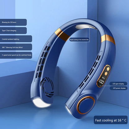USB Hanging Neck Fan