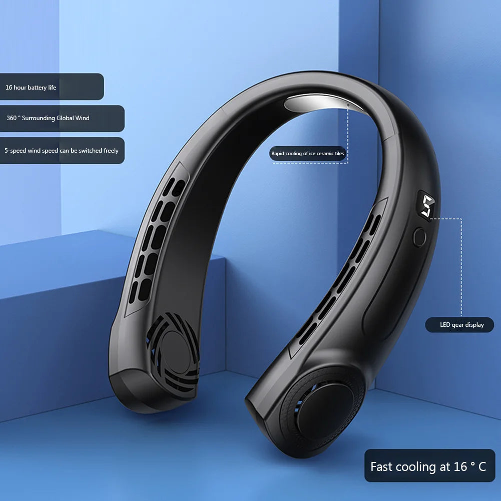 USB Hanging Neck Fan